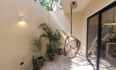 DEPARTAMENTO DE 2 RECÁMARAS LOCK-OFF. TULUM. JACUZZI, ALBERCA, YOGA, BAR, LAVANDERÍA.