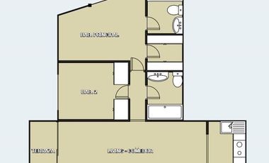 Departamento en Arriendo en Juárez Larga con Av. Recoleta