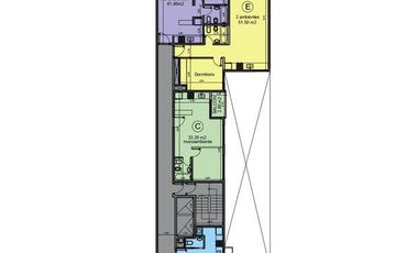 Venta de monoambiente con balcón en Wilde