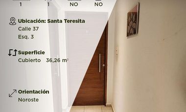 Monoambiente en Santa Teresita