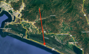 Terreno en Venta de 8 Ha Sobre Autopista Manzanillo Colima con Frente a la Playa