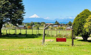 Linda casa con excelente vista a lago y volcanes, Llanquihue