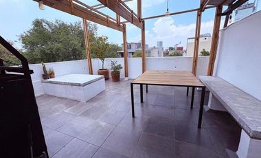 PH en Venta en San Miguel Chapultepec con Roof Garden Privado