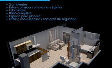 Venta | Departamento | 2 | dos | ambientes | financiación | pesos | pozo | Ramos Mejía | cochera