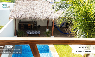 Casa Moderna Cerca de Playa Zicatela