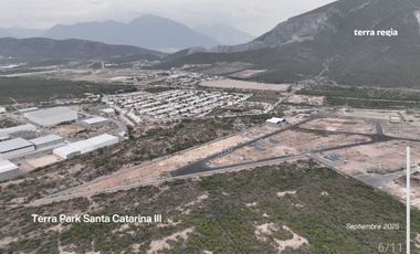 Vendo terreno Industrial de 1352.42 m² en Santa Catarina Nuevo Leon