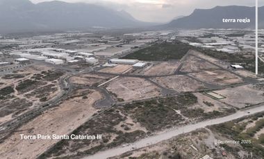 Vendo terreno Industrial de 1352.42 m² en Santa Catarina Nuevo Leon