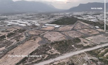 Vendo terreno Industrial de 1051.84 m² en Santa Catarina Nuevo Leon