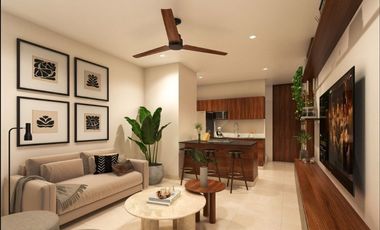 DEPARTAMENTO EN TEMOZÓN NORTE EN PRE VENTA 2 RECÁMARAS Y AMENIDADES