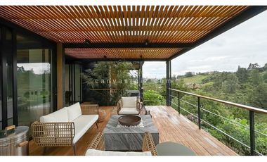 Casa Campestre con Diseño Nórdico Oriente Antioqueño