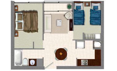 Departamento en arriendo en CERRILLOS