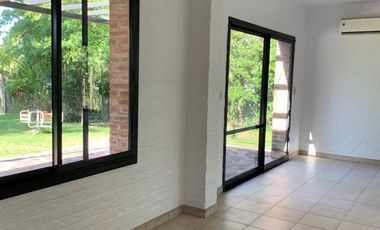 Alquiler casa a laguna Las Glorietas, Nordelta