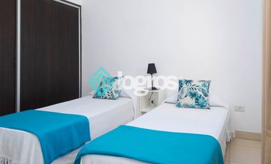 Departamento amoblado en venta de 2 dormitorios en Macrocentro