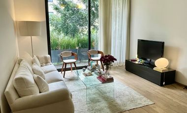 COL. HIPÓDROMO. DEPARTAMENTO AMUEBLADO CON BALCÓN EN RENTA