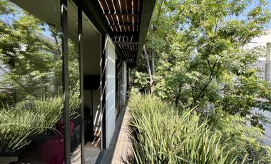 COL. HIPÓDROMO. DEPARTAMENTO AMUEBLADO CON BALCÓN EN RENTA