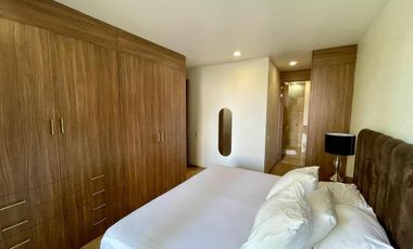 COL. HIPÓDROMO. DEPARTAMENTO AMUEBLADO CON BALCÓN EN RENTA