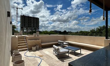 DEPARTAMENTO EN VENTA MERIDA, TEMOZON NORTE, REMOLINO, MOD. SINGLE, NOV 2025.