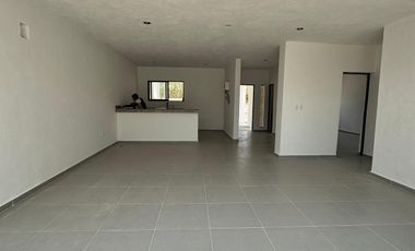 CASA EN VENTA MERIDA, CONKAL, PRIVADA KANAN, MODELO 170 1 PLANTA, A 6 MESES.