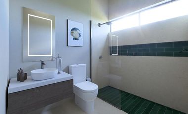 CASA EN VENTA MERIDA, PLAYA CHUBURNA, VILLAS NALU, A 130 MTS DEL MAR, AGO 2025.