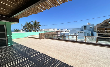 CASA EN VENTA MERIDA, PLAYA CHELEM, A 50 MTS DEL MAR, ENTREGA INMEDIATA.