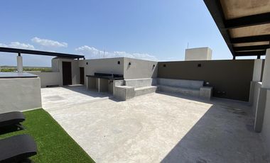 DEPARTAMENTO EN VENTA MERIDA, PLAYA SAN BENITO, PUNTA SOLE, 2DA FILA, LISTO.