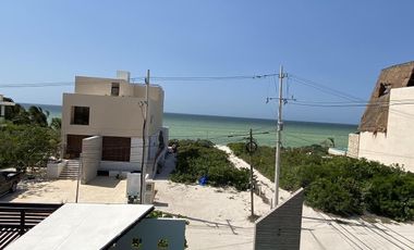 DEPARTAMENTO EN VENTA MERIDA, PLAYA SAN BENITO, PUNTA SOLE, 2DA FILA, LISTO.