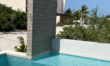 DEPARTAMENTO EN VENTA MERIDA, PLAYA SAN BENITO, PUNTA SOLE, 2DA FILA, LISTO.