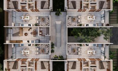 DEPARTAMENTO EN VENTA MERIDA, TEMOZON NORTE, LEONORA, 2 REC., ENTERGA INMEDIATA.