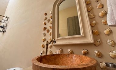 CASA EN VENTA MERIDA, PLAYA CHICXULUB, CASA ITALIANA, 3RA FILA, ENTREGA INMEDIA.