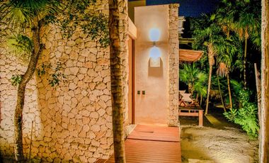 Retiro secreto frente al mar en Sian Kaan