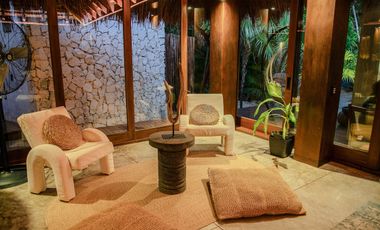 Retiro secreto frente al mar en Sian Kaan