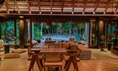 Retiro secreto frente al mar en Sian Kaan