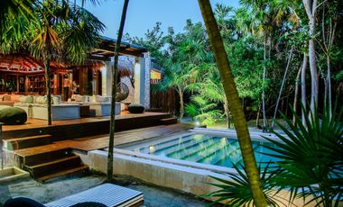 Retiro secreto frente al mar en Sian Kaan