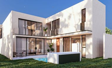 CASA EN VENTA EN PRIVADA ENTRE PARQUES, CONKAL, YUCATAN