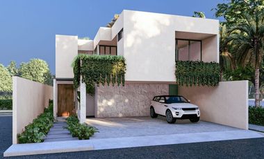 CASA EN VENTA EN PRIVADA ENTRE PARQUES, CONKAL, YUCATAN