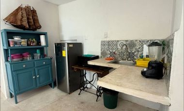 CASA  AMUEBLADA Y EQUIPADA EN TELCHAC PUERTO YUCATÁN