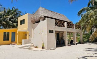 CASA  AMUEBLADA Y EQUIPADA EN TELCHAC PUERTO YUCATÁN