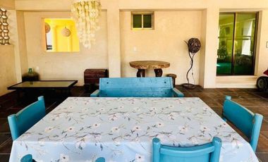 CASA  AMUEBLADA Y EQUIPADA EN TELCHAC PUERTO YUCATÁN