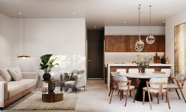 Departamento en venta Mérida Yucatán, Tarento Temozón