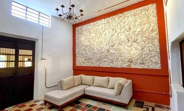 Casa en venta de una planta Mérida Yucatán, Barrio de Santiago Centro