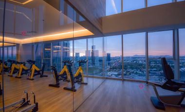 Departamento en renta de lujo amueblado en Park Life