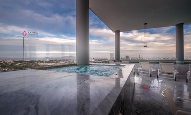 Departamento en renta de lujo amueblado en Park Life