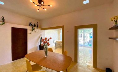 Casa en venta en el Centro de Mérida amueblada