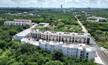 Departamento en venta de 2 recámaras en Temozón Norte, Mérida, Yucatán