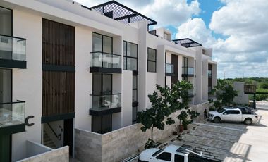 Departamento en venta de 2 recámaras en Temozón Norte, Mérida, Yucatán