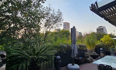 Renta de PH AMUEBLADO en Polanco