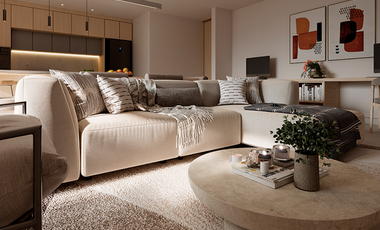 Vive en Distrito Kauré · Modelo Matsu 3 Recámaras con Terraza Privada