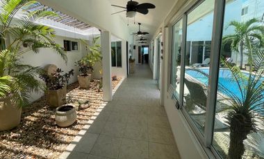 RESIDENCIA  ESTILO RESORT FRENTE AL MAR EN CHELEM