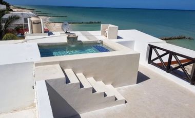 RESIDENCIA  ESTILO RESORT FRENTE AL MAR EN CHELEM