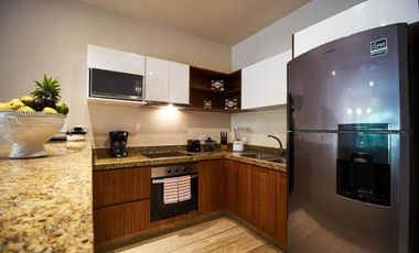 Moderno departamento de 2 recámaras con terraza en Aldea Zamá, Tulum